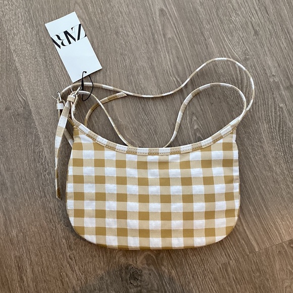 Zara Satin Effect Shoulder Bag - Picture 3 of 5